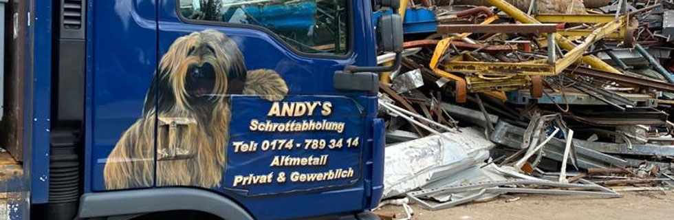 Wir holen ihren Schrott ab!